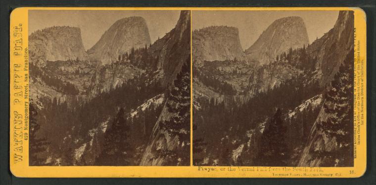 Watkins #16 - Piwyac, or the Vernal Fall, from the South Fork