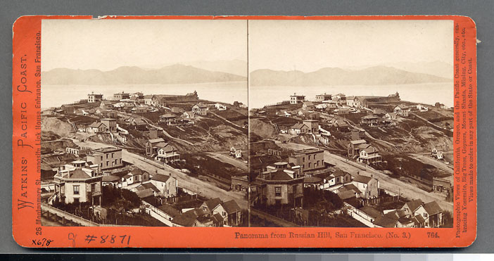 Watkins #764 - Panorama from Russian Hill, San Francisco, No. 3