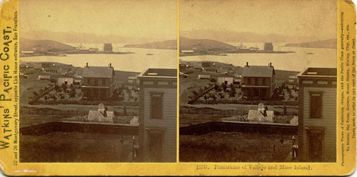 #1850 - Panorama of Vallejo and Mare Island