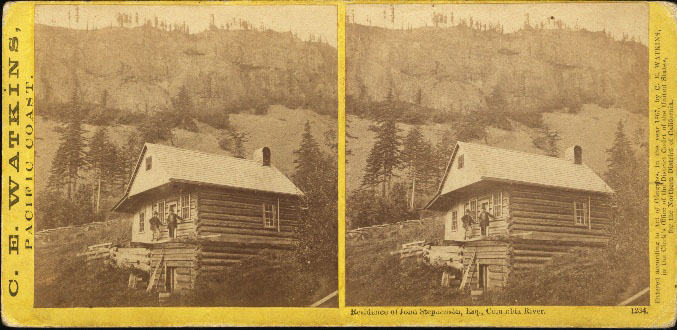 Watkins #1234 - Residence of John Stephenson, Columbia River