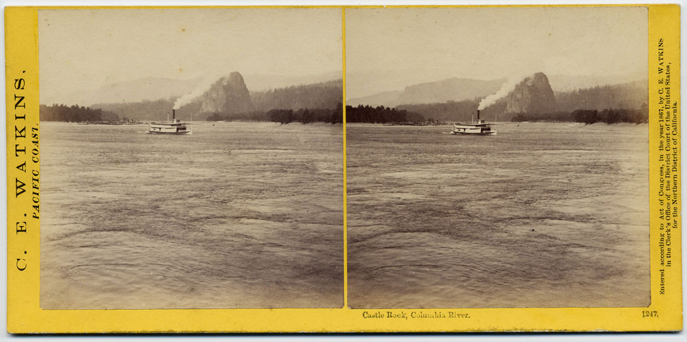 Watkins #1247 - Castle Rock, Columbia River