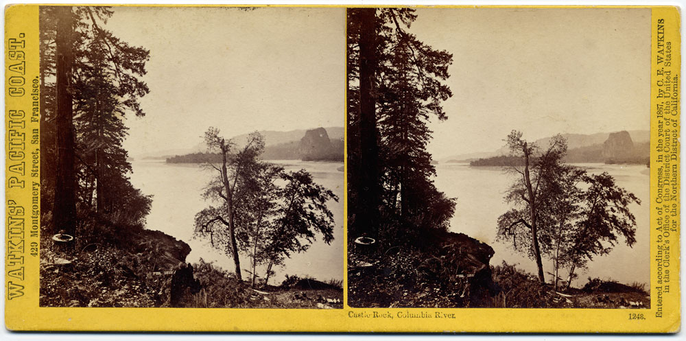 Watkins #1248 - Castle Rock, Columbia River