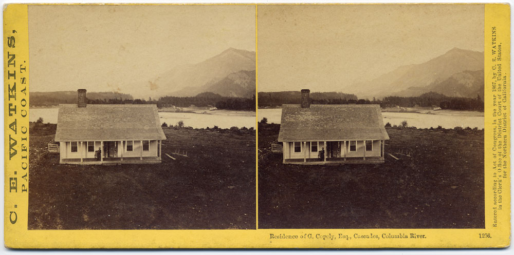 Watkins #1256 - Residence of G. Copely, Esq., Cascades, Columbia River