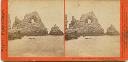 #2012 - Arch in Sugar Loaf Islands, Farallone Islands, Pacific Ocean