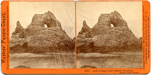 #2013 - Arch in Suger Loaf Islands, Farallone Islands, Pacific Ocean.
