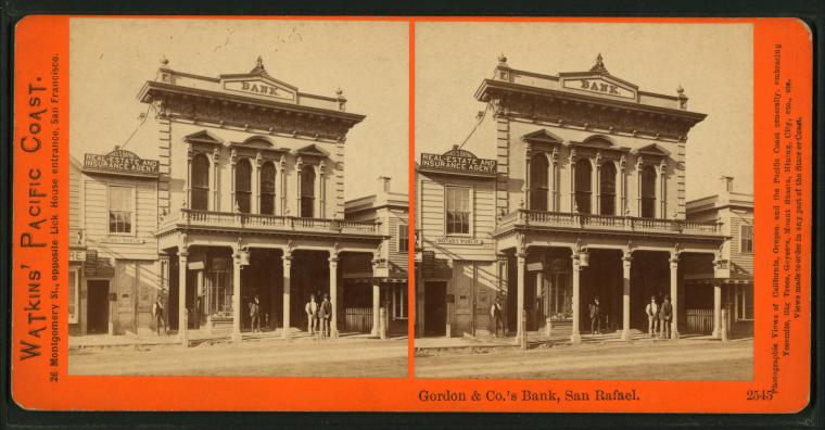 #2545 - Gordon & Co.'s Bank, San Rafael