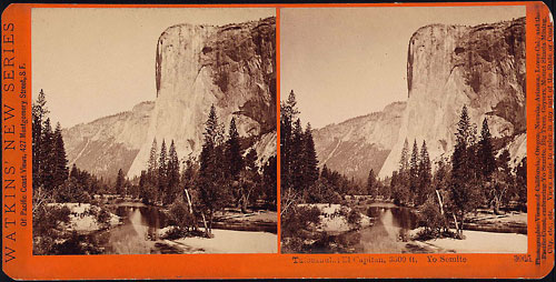 #3065 - Tutocanula; El Capitan, 3600 ft., Yosemite Valley, Mariposa County, Cal.