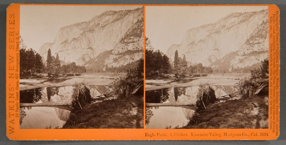 Watkins #3034 - Eagle Point, 4,430 feet, Yosemite Valley, Mariposa County, Cal.
