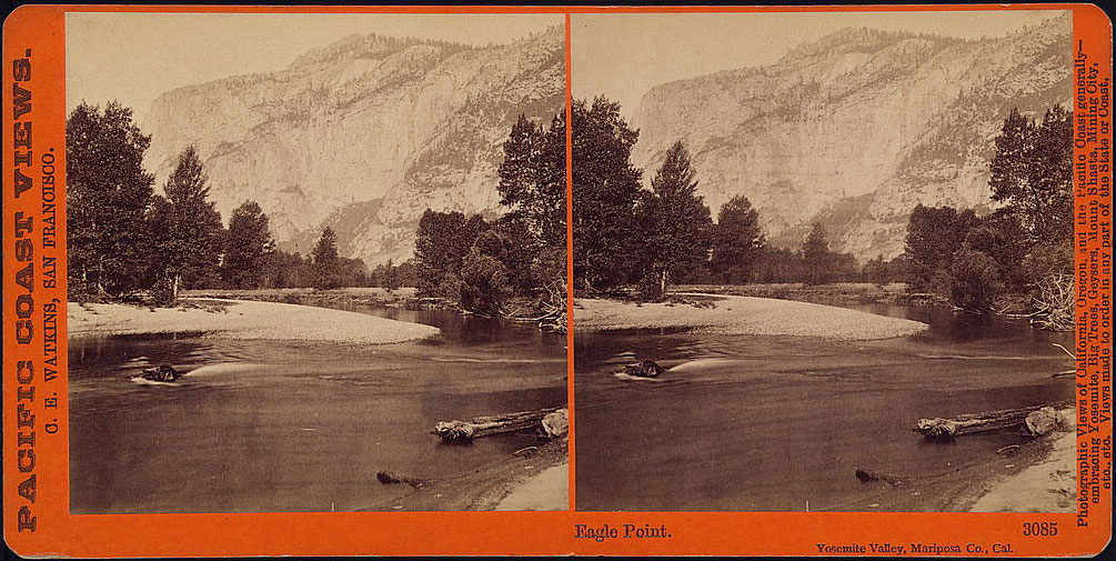 Watkins #3085 - Eagle Point, Yosemite Valley, Mariposa County, Cal.
