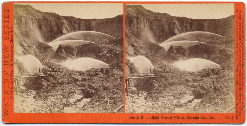 Watkins #3394 - North Bloomfield Hydraulic Mines, Nevada Co., Cal.