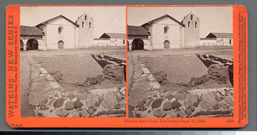 #4653 - Mission Santa Inez, Established Sept. 17, 1804, Cal.