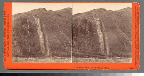 #4703 - The Devil's Slide, Weber Canon, Utah.