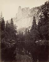 33 - Sentinel Rock, View up Yosemite Valley