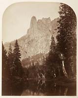 32 - Sentinel Rock, View up Yosemite Valley