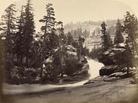 91 - Cascade between the Vernal Fall and Nevada Fall, Yosemite 