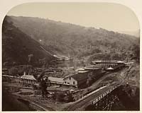 130 - General View of the Smelting Works, New Almaden