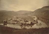 1043 - Merimac Mill, View Down the Carson River, Lyon County, Nevada