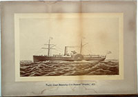Unnumbered - Pacific Coast Steamship Company's Steamer Orizaba, 1877
