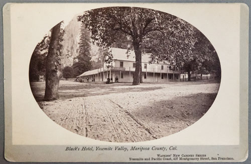 Unnumbered View - Black's Hotel, Yosemite Valley, Mariposa County, Cal.