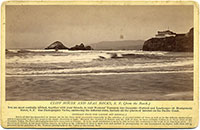 Unnumbered - CLIFF HOUSE AND SEAL ROCKS, S. F. (from the Beach.)