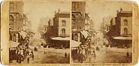 585 - Montgomery St. from Market St, 4th July, 1864, S.F.