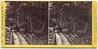 1288 - In Camp, Oregon Railroad, Columbia River, Cascades