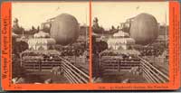 1638 - Balloon Ascension, Woodward Gardens, S.F.