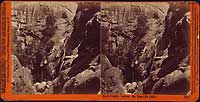 3111 - Rock Studies between the Yosemite Falls, Yosemite Valley, Mariposa County, Cal.