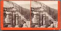 3384 - Basaltic Formation, Alpine County, Cal.