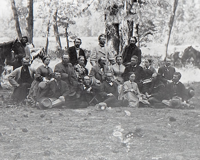 Watkins #1035 - The Colfax Party in the Yosemite