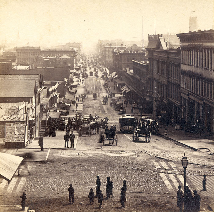 Kearney Street from Broadway—looking South