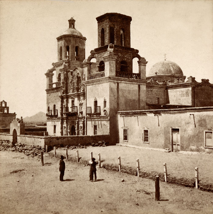 San Xavier Mission, near Tucson, Arizona