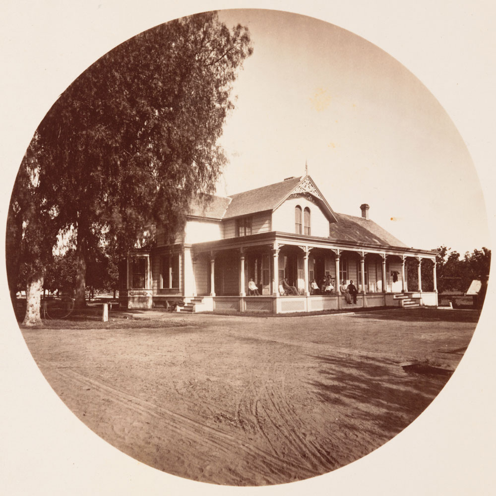 Watkins Unnumbered View - Residence of L.J. Rose, Sunny Slope
