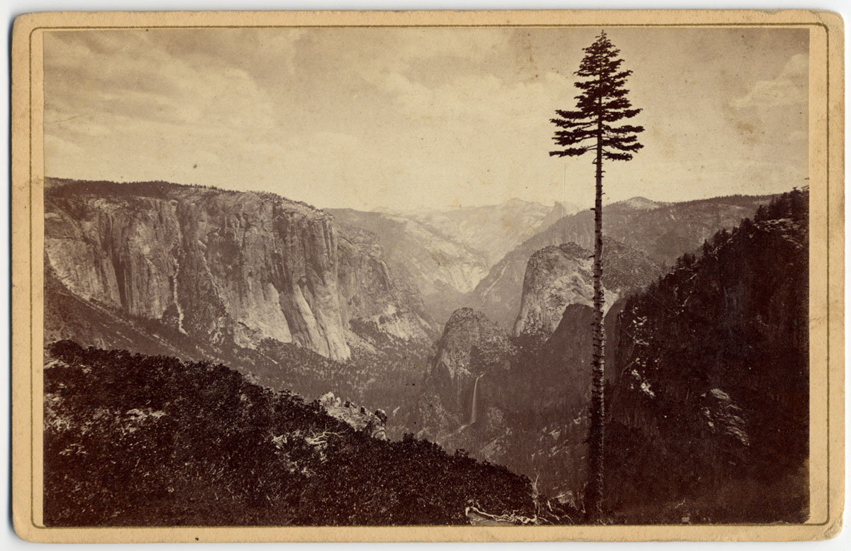 Watkins Unnumbered View - The Yosemite Valley from the Mariposa Trail