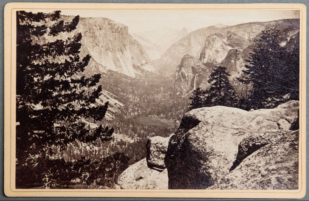 Watkins Unnumbered View - The Yosemite Valley, from the Mariposa Trail