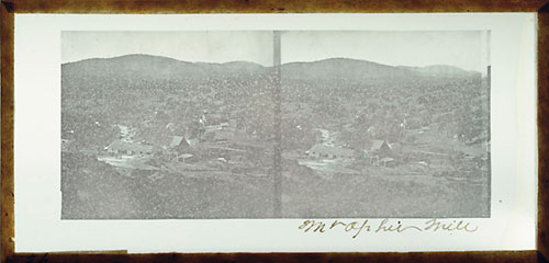 Unnumbered View - Mt. Ophir Mill