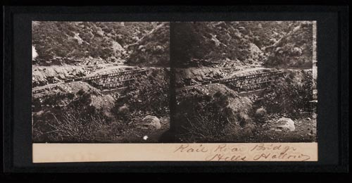 Unnumbered View - Rail Road Bridge, Hells Hollow