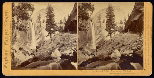 #15 - Piwyac, or the Vernal Fall, at Low Water, 300 feet