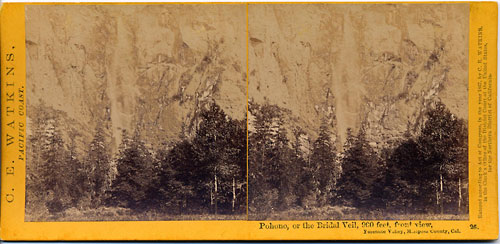 #26 - Bridal Veil, 900 feet, front view