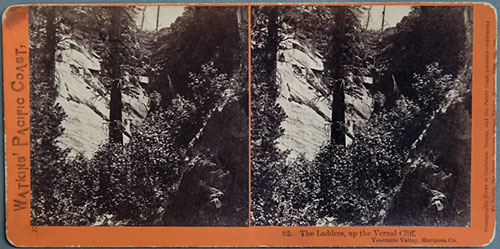 #82 - The Ladders, up the Vernal Cliff, Yosemite Valley
