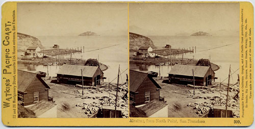 #309 - Alcatraz, from North Point, San Francisco