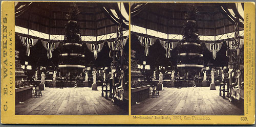 #639 - Mechanics' Institute, 1864, San Francisco.