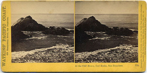 #779 - At the Cliff House, Seal Rocks, San Francisco