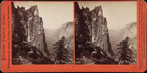 #804 - View down the Valley from Union Pt, Yosemite Valley