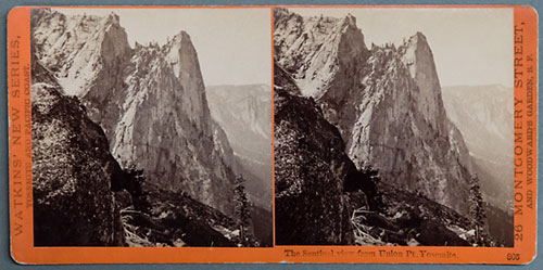 #805 - The Sentinal view from Union Pt. Yosemite.