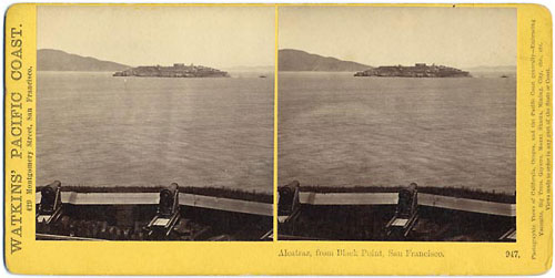 #947 - Alcatraz, from Black Point, San Francisco