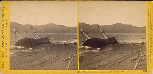 #956 - The Wreck of the Viscata, San Francisco.