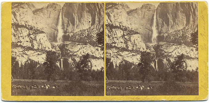 Watkins #2 - Yo Semite Falls, 2630 feet.