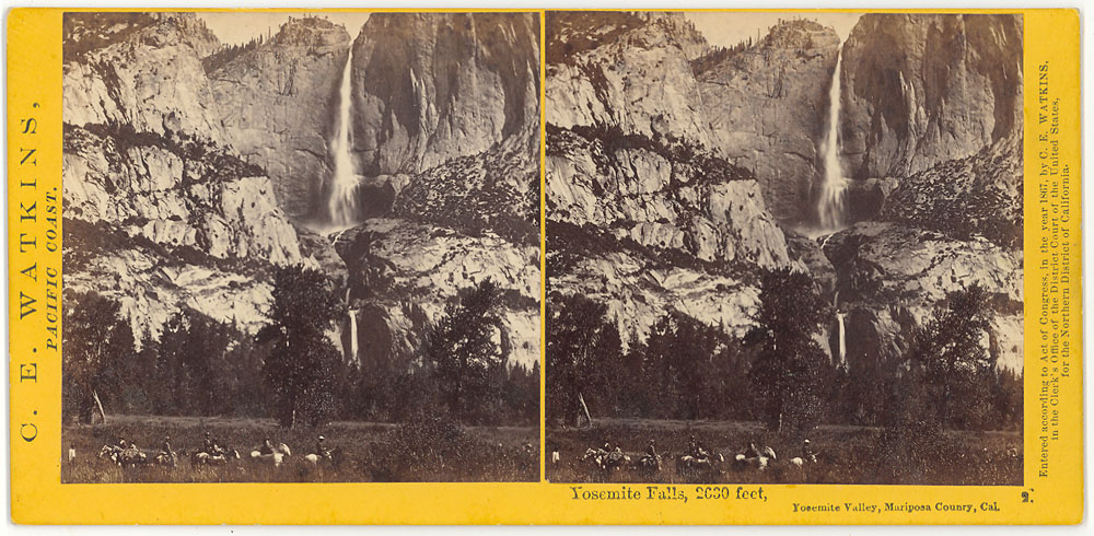 #2 - Yo Semite Falls, 2630 feet.