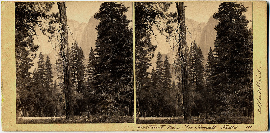 Watkins #10 - Distant View, Yosemite Falls